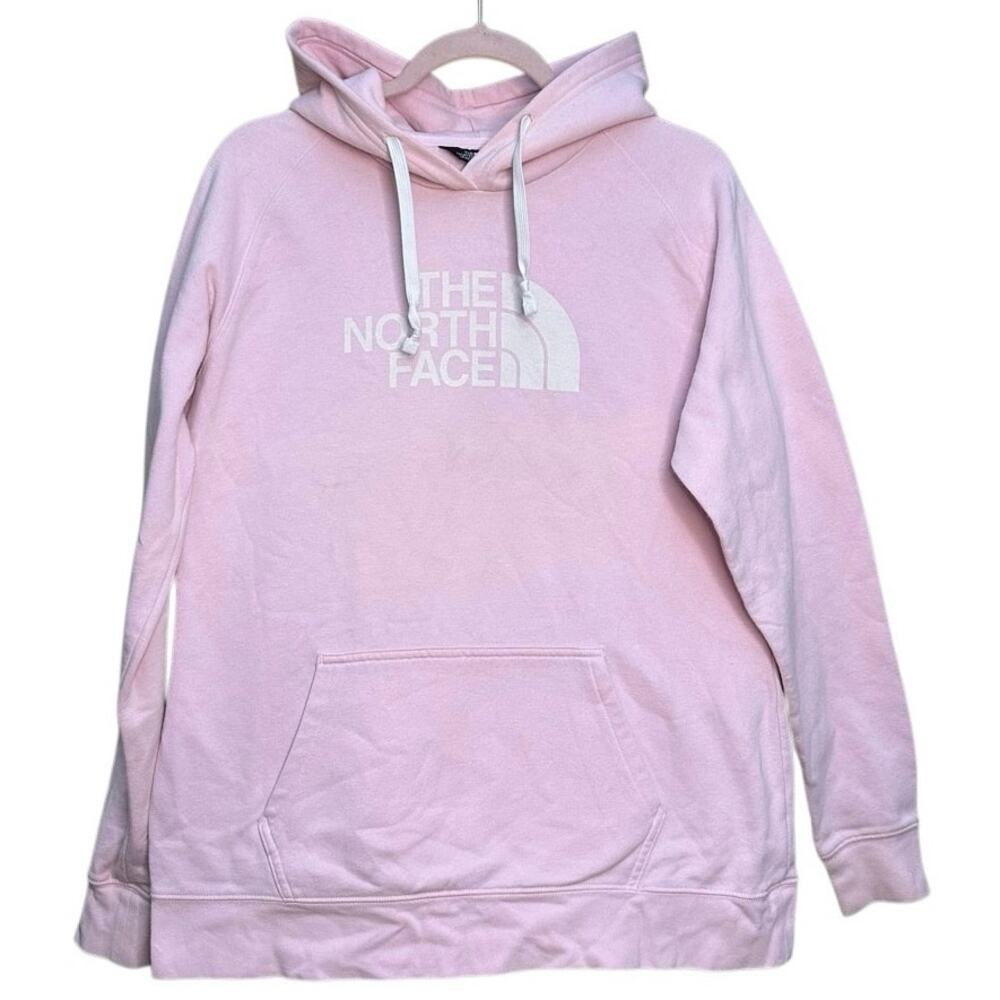 THE NORTH FACE LOGO Baby Pink Sweater Size Women’s‎ Large